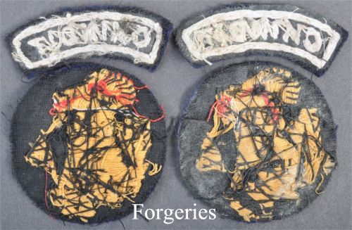 Chindit Badge Forgery