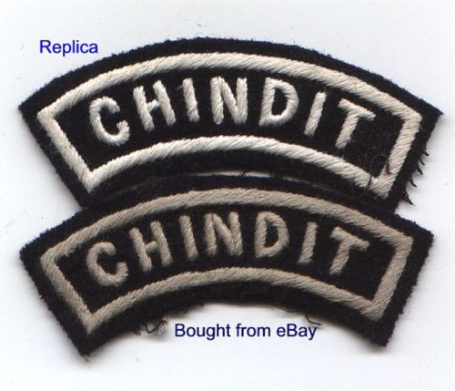 Chindit Badge - Forgery