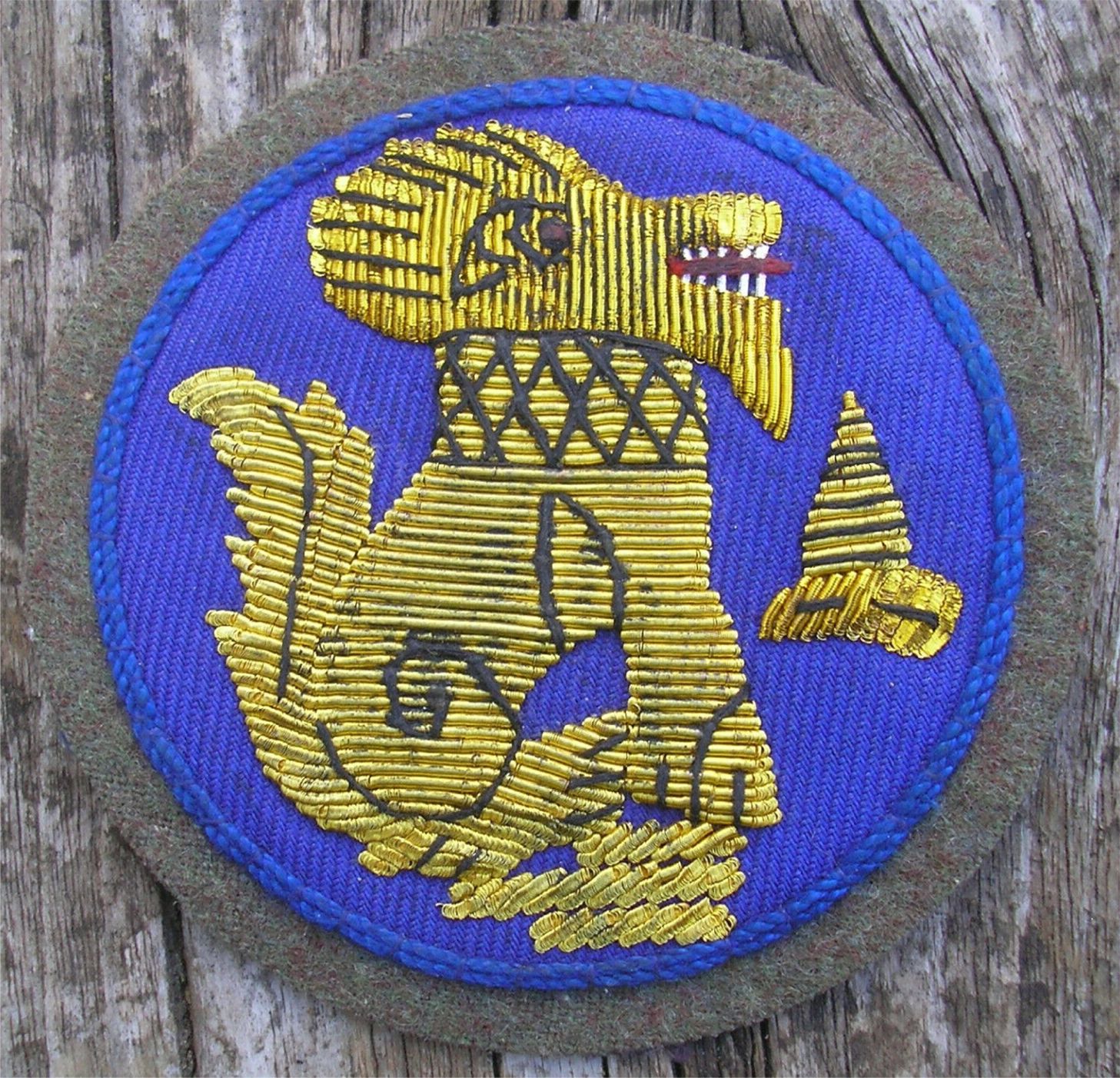 Fake Forgery of Chindit Badge